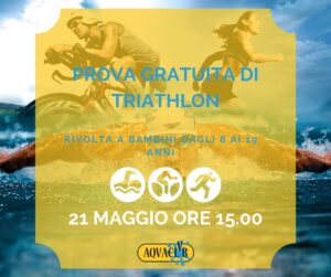 Triathlon ragazzi aquaclub grumello