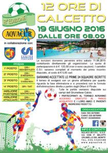 12 ore calcetto aquaclub grumello 2016