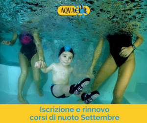 iscrizioni corsi di nuoto aquaclub