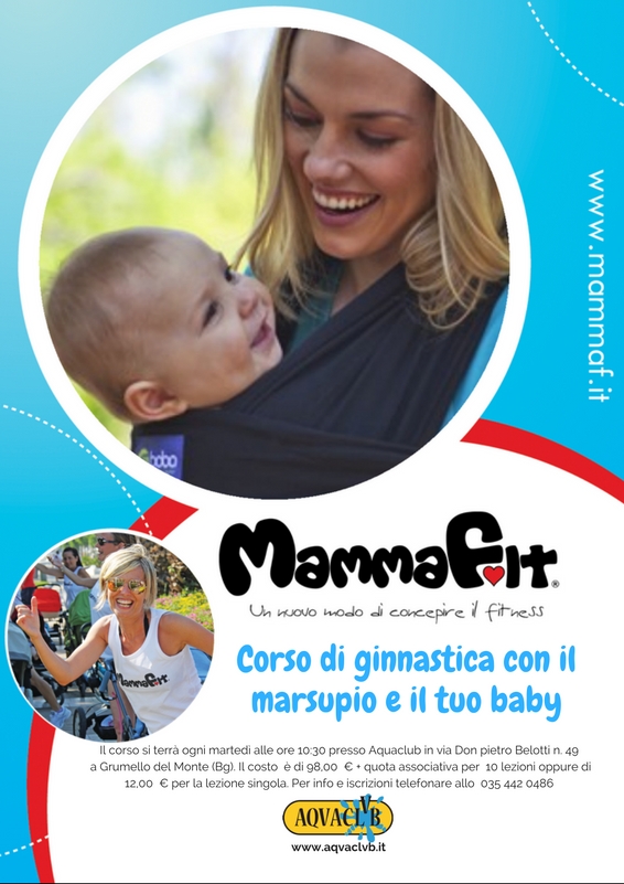 MammaFit Aquaclub palestra grumello Bergamo