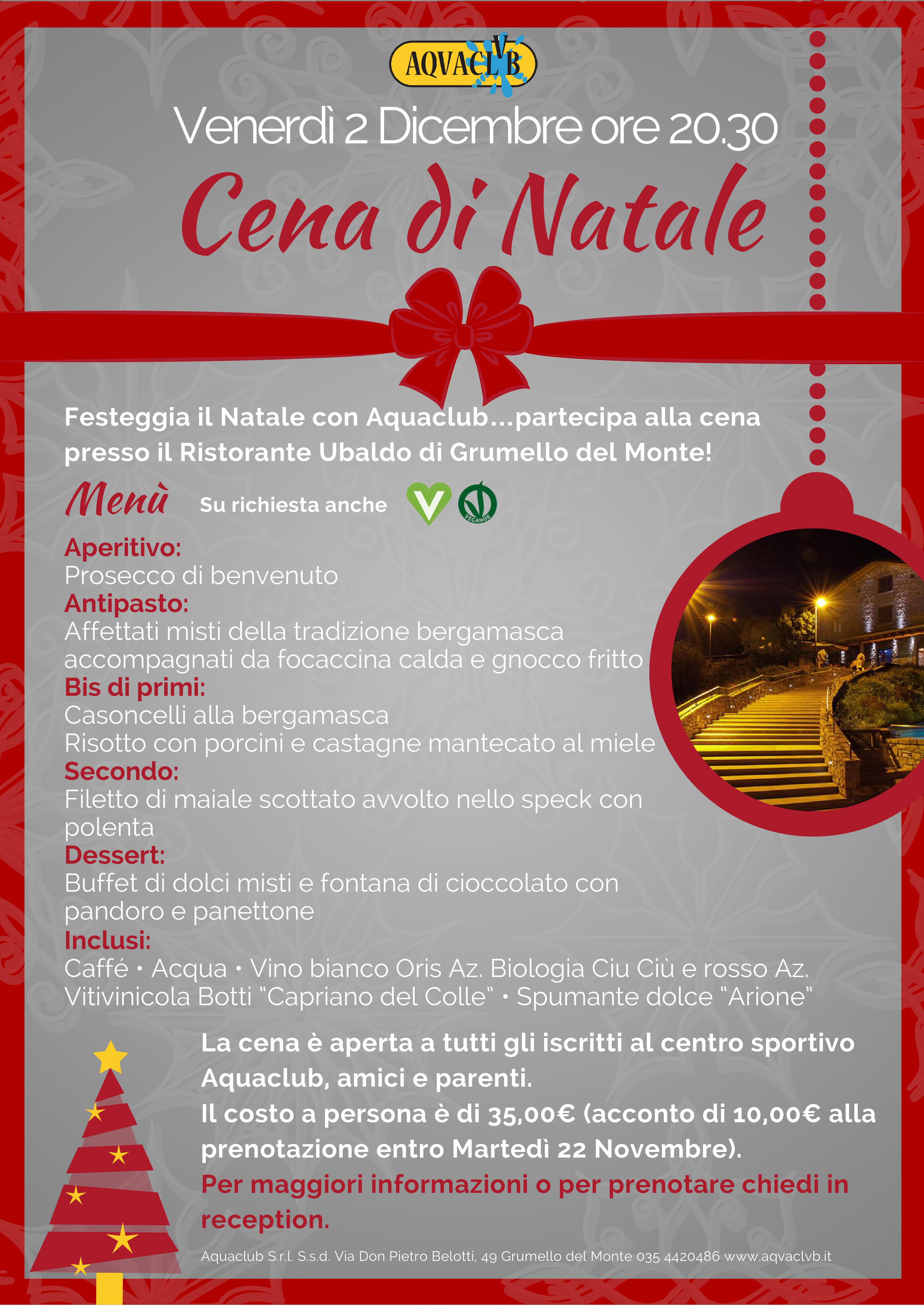 cena natale aquaclub 2016