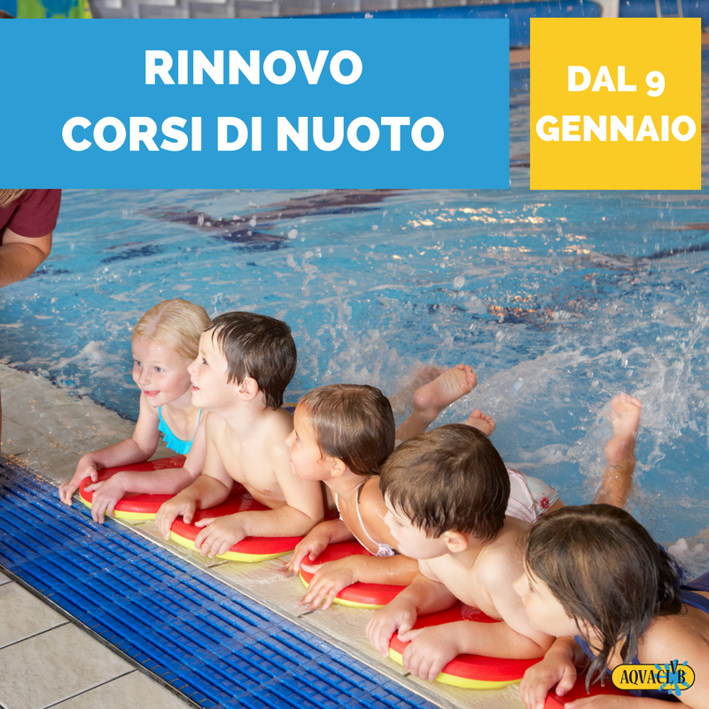 rinnovo corsi di nuoto 2017 aquaclub