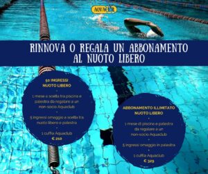 Promo Nuoto libero 